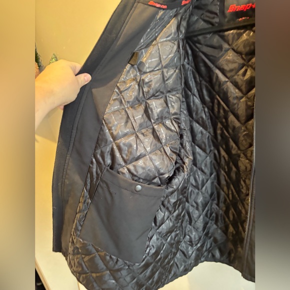 Snap On men’s coat / jacket as new quilted lined jacket size XL - Picture 3 of 10